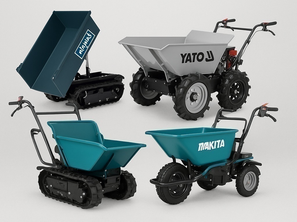 Mini pašizgāzēji un motorizētās ķerras INSERV