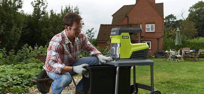 Ryobi zaru smalcinātājs