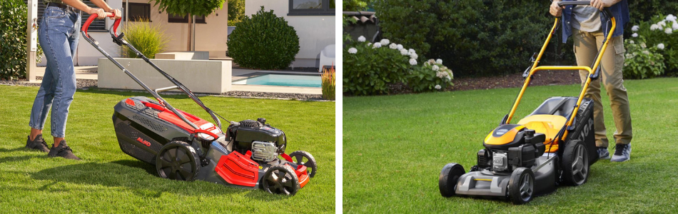 benzīna zāles pļāvējs 