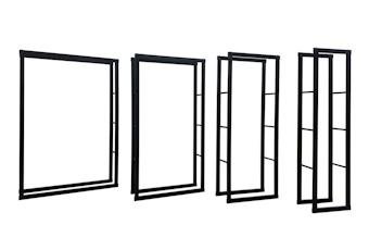 Küttepuude kapid ja riiulid