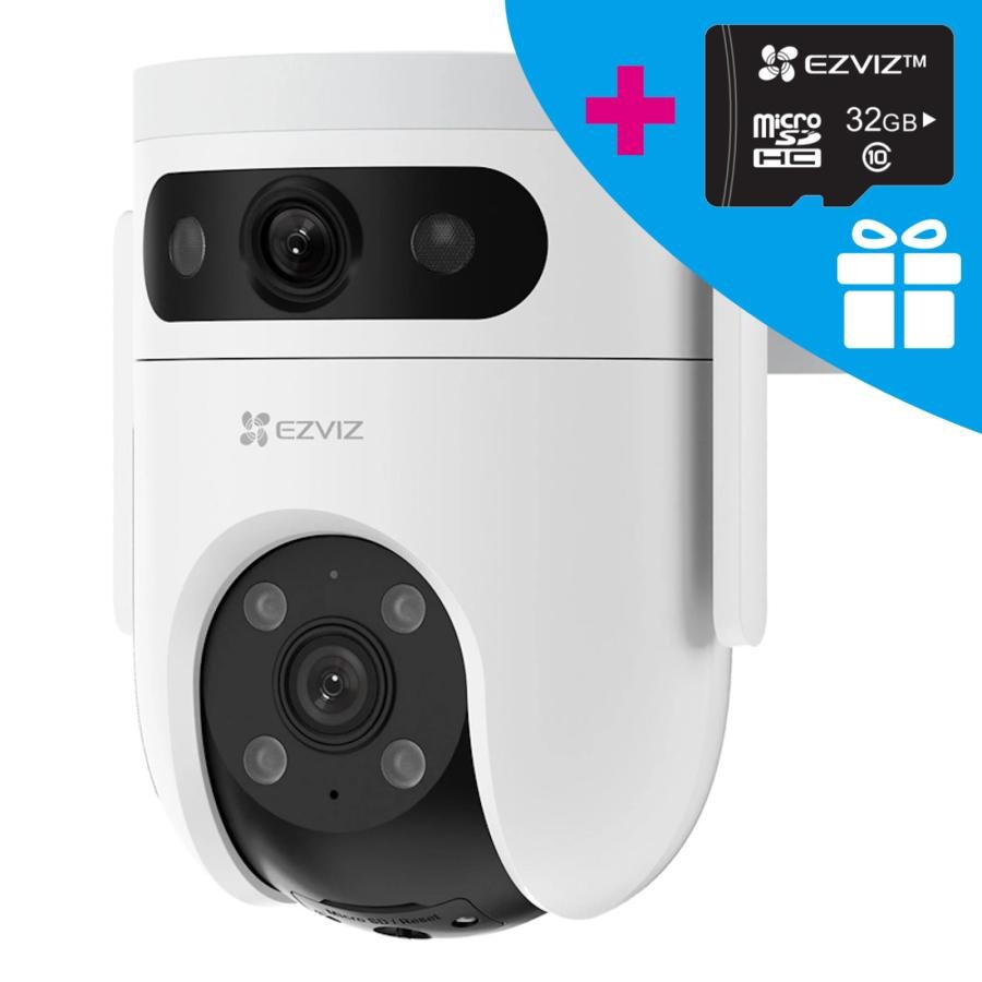 Pērc EZVIZ kameru – saņem 32 GB karti dāvanā