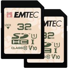 Emtec Mälukaart ECMSD32GHCU1ORP, 32GB, UHS-I, 90MB/s, 20MB/s, V10, veekindel, tolmu kaitse