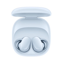 Belaidės ausinės su AI-ENC triukšmo slopinimu skambučiams Redmi Buds 6 Play Bluetooth 5.4 10 mm dinaminis garsiakalbis iki 36 h veikimo su dėklu Mėlynos Xiaomi
