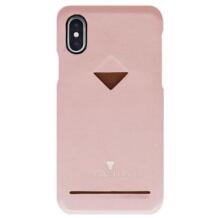 VixFox Maciņš CSBS-iPh-XSMAX-pink, 6.5'', rozā, vegāna āda, neslīdoša virsma, ērta karšu glabāšana