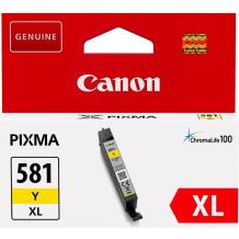 Canon printeri kassett CLI-581XL 2051C001, 8,3ml, kollane värv.