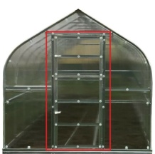 Дополнительная дверь с окном для теплицы Классика Стандарт; 800х1960мм без покрытия. 122083.KS