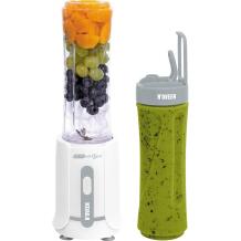 Noveen Blenderis SB230, 300W, 0.6l, nerūdijančio plieno peiliai, 2 buteliai, ergonomiškas, indaplovėje plaunamas
