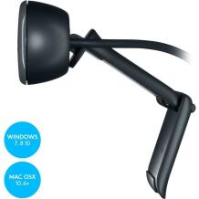 Logitech veebikaamera 960-001063 1280x720, 3MP, 1.5m kaabel, 55° vaateväli, sisseehitatud mikrofon