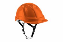 PLONER Protective Helmet, HOGERT, HT5K200, Orange, ABS Plastic, EN 397, 6-Point Strap