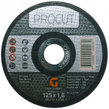 Pjovimo diskas 41 125x1,6x22,23mm PROCUT GSON