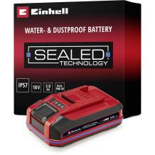 Einhell Power-X-Change Plus Aku 4511618, 18V, 3Ah, IP57, lühise kaitse, 3 astmeline LED ekraan