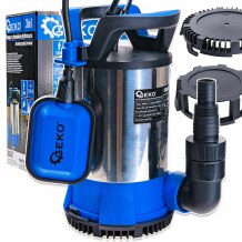 3in1 sukelpump musta ja puhta vee jaoks ujuklülitiga 550W GEKO G81477