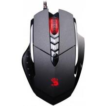 A4Tech optiskā pele V7m A4TMYS43940, 3200DPI, 8 pogas, 1.8m vads, USB, 1000Hz, sarkana apgaismojums, spēļu pielietojums