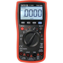 Digital Multimeter True Rms Lcd 19999 YT-730893 YATO