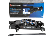 Hidraulinis domkratas su ratukais, FORSAGE, F-T830013, 3t, 135-380 mm