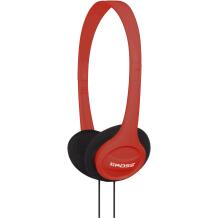Koss Kõrvaklapid KPH7r 192766, 3.5mm, 32Ω, 80-18kHz, stereo, punased, kõrvapealsed