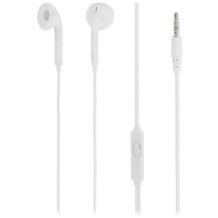 Tellur Kõrvaklapid TLL162152, 20g, valge, 105dB, kaabel, 16Ω, 1.2m, kõrva sisetükid, 20Hz-20KHz, sisseehitatud mikrofon