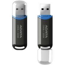 Adata USB mälupulk AC906-32G-RBK 32GB, USB Type-A, USB 2.0, must, kork, 9 g
