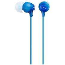 Sony Kõrvaklapid MDREX15LPLIZLI.AE, 16Ω, 100dB, 1.2m, dünaamiline, suletud, stereo, 3.5mm pistik, sinine