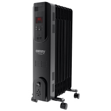 Efektīvs eļļas radiators ar tālvadības pulti 2000 W 3 jaudas līmeņi līdz 26 m² Melns CR7810 Camry