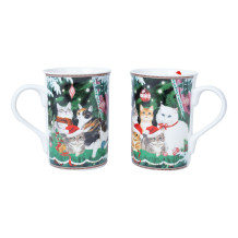 Krūzes MIA CATS H10,5cm 300ml 2gab dāvanu kastītē 85395