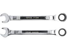 Kombinuotas Raktas Su Reversu 32Mm, 72Z, Crv YT-0206 YATO