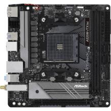 Asrock Материнская плата A520M-ITX/AC, 170mm, 170mm, 4 SATA, 2xUSB 3.2 Gen1, 1xHDMI, 1xDisplayPort, 802.11ac WiFi, DDR4 3200MHz