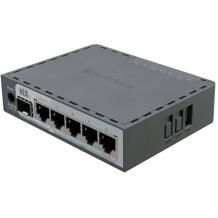 Mikrotik hEX S Маршрутизатор E60IUGS 5x 10/100/1000M, 1x SFP, 1x USB 3.0, 1x PoE, 24V 1.2A адаптер питания