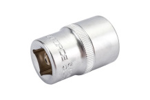 Головка 18 мм, 1/2", 6-гранная, ROCKFORCE, RF-54518, CrV сталь, L=38 мм