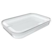 Nhg Säilituskonteiner 2980191, 1.50l, 295mm, 190mm, 39mm, läbipaistev, plastmass, 1 ühik