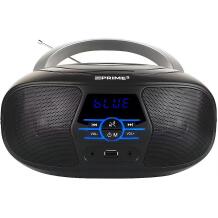 Prime3 Boombox ABB11BT, ABB11BT, 6W, 99 FM jaama, Bluetooth, USB, AUX, 220-240V, 4 R20 patareid
