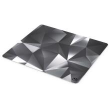 Endorfy коврик для мыши Crystal Black L EY6B007, 450mm, 400mm, черный/белый, узор, влагостойкий, нескользящая основа