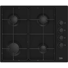 Beko Dujinė viryklė HIBG64120SB, 7900 W, 4 degikliai, mechaninis valdymas, plienas, liepsnos sauga