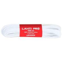 Lahti Pro Плоские шнурки 5119674, 100 см, белые, 9 мм, 100% полиэстер