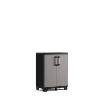 Skapis Pro Base Cabinet 68x39x90cm pelēks/melns 30210848 KETER