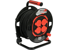 Удлинитель электрический на катушке 30м 3х1,5мм IP44,16А  YT-81053 YATO