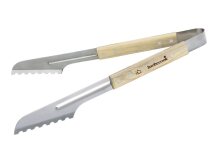 Barbecook Luxury grilltangid liha ja köögiviljade pööramiseks roostevaba teras FSC puidust käepide 40cm BC-ACC-7070