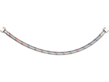 Savienojuma šļūtene F/F 3/8" 400mm, FALA, 71815, nerūsējošais tērauds, EPDM gumija, 32 l/min plūsma