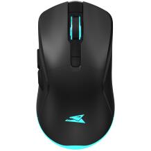 Baracuda Pele TURTLE-B BGM-121, 3200 DPI, 6 pogas, 95 g, RF 2.4 GHz, apgaismojums, labajai rokai