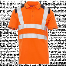 Hi-Vis oranžs darba polo krekls GUARD+, M izm PAYPER