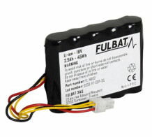 Akumulators 18V, 2,5Ah, FULBAT, 560610, 91,5x67x26, Li-ion, Piemērots Husqvarna 584 82 28-01, 584 82 28-02, 584 85 28-01, 584 85 28-03, 589 58 62-01