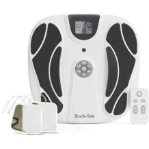 Bodi-Tek Masāžas ierīce BT-CRBO5-EU/1,1, 2 kanāli, 4 elektrodu spilventiņi, 15 režīmi, 20 intensitātes līmeņi, USB uzlādējams