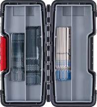 30 Zobenzāģa asmeņu komplekts Wood and Metal, Figūrzāģiem 30-DAĻĪGS ASMEŅU KOMPLEKTS BASIC FOR WOOD AND METAL, 2607010903, BOSCH