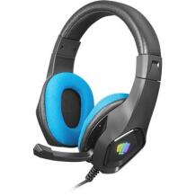 Fury Vadu spēļu austiņas NFU-1679, 210g, 3.5mm, USB, 20-20000Hz, 96dB, 32Ω, pasīvā trokšņu slāpēšana, RGB
