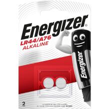 Energizer Akud LR44/A76 444070, 1,5V, 150mAh, Alkaline, 2 tk