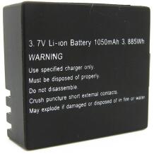 GoXtreme Akumulators 01470, 1050 mAh, 3,7 V, Litija jons, 3,885 Wh, Kamera, Melns