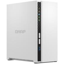 Qnap NAS 2 įlankos TS-233 ARM 4C 2.0GHz, 2 x SATA 6Gb/s 3.5"/2.5", 2GB RAM, 1 x GbE, 1 x USB3.2, 2 x USB2.0, 65W adapteris