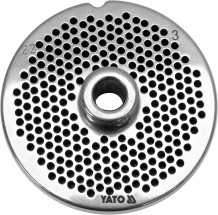 Gaļas maļamās mašīnas asmens YG-03270, YATO, 3 mm caurums, nerūsējošais tērauds, 81.5 mm diametrs