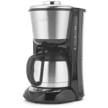 Petra Kafijas automāts PT6162VDE, 1l, 800W, nerūsējošais tērauds, digitālais displejs, regulējams kafijas stiprums