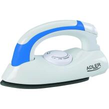 Adler Ceļojumu gludeklis AD 5015, 800 W, ar vadu, Teflona virsma, saliekams rokturis, temperatūras regulēšana